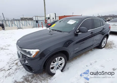 2016 BMW X4 xDrive28I z USA, uszkodzony, nr VIN 5UXXW3C56G0R22030